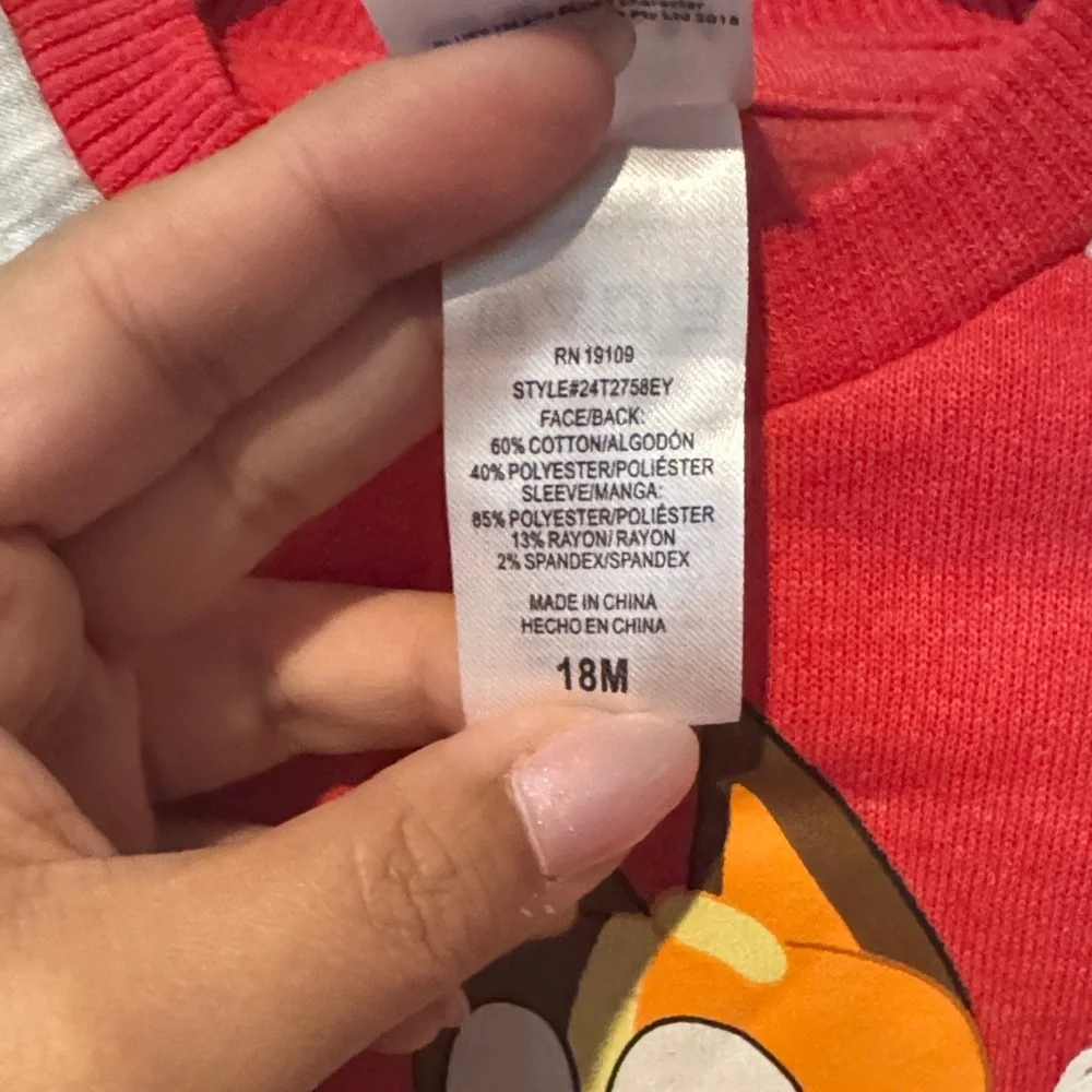 2PCS Bluey 18M sweater